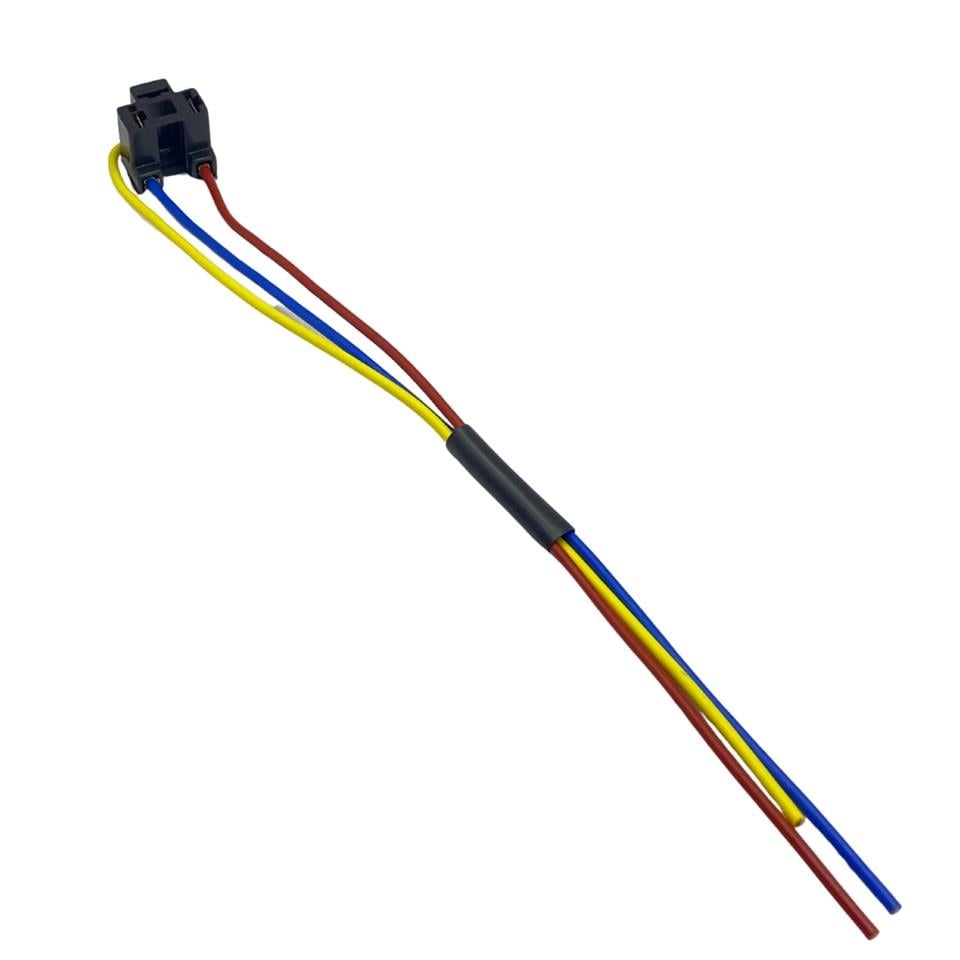 RADE ATOM FAR FİŞİ (H4 AMPUL SOKETİ) (LEHİMLİ 1.5 MM KABLOLU)
