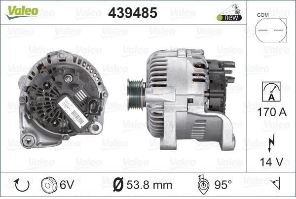 VALEO 12V ALTERNATÖR DİNAMO 170 A (COM/BSS) BMW 2002 >