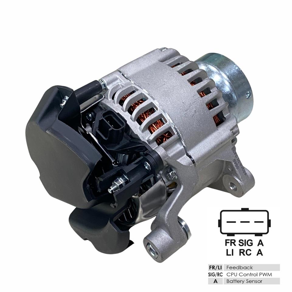 12V ALTERNATÖR DİNAMO 125 A (FR-SIG-A) FORD FOCUS/CONNECT 1.8 TDCI 1998 >