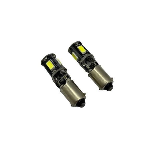 12V 53 AMPUL 6 LEDLİ BEYAZ (BA9S) (2 AD)