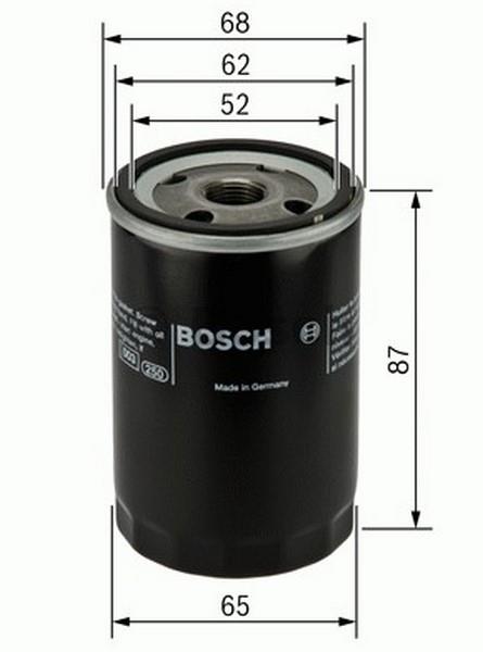 BOSCH YAĞ FİLTRESİ NISSAN MICRA 1.3 16V