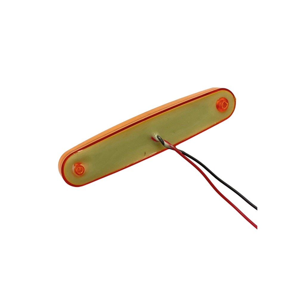 12V PARMAK LAMBA NEON LEDLİ SARI (118*23 MM) 