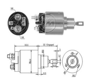 ZM 12V MARŞ OTOMATİĞİ BOSCH TİPİ KMM (KISA PİSTON)