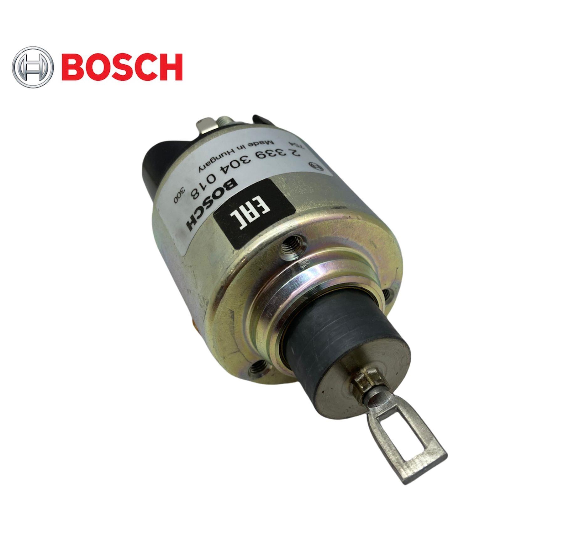 BOSCH 12V MARŞ OTOMATİĞİ İNCE GÖVDE M6 SAĞ (KISA PİSTON-YÜKSEK KAPAK)