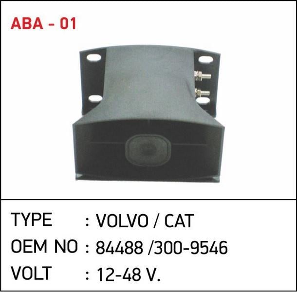 12V-48V  GERİ VİTES KORNASI FORKLİFT-İŞ MAKİNASI (112 dB) 
