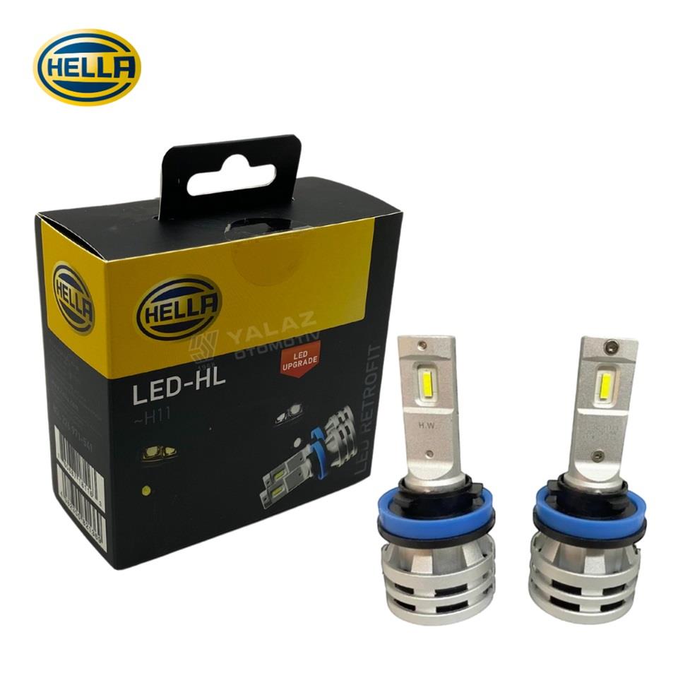 HELLA 12V-24V H11 CSP LED XENON FAR AMPUL SETİ 6500K 