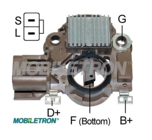 12V KÖMÜRLÜ KONJEKTÖR MITSUBISHI TİPİ (MEKSEFELİ) (S/L) (D+) MAZDA 3/6
