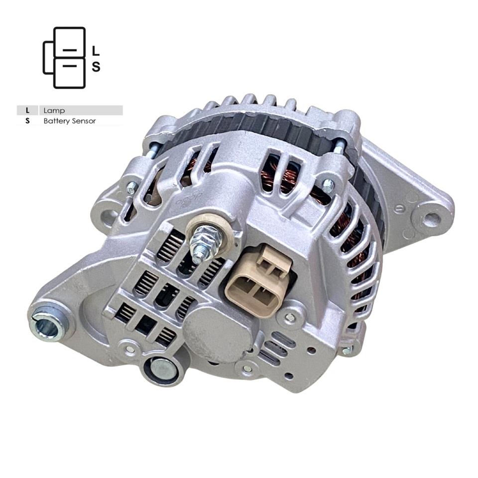 12V ALTERNATÖR DİNAMO 85 A (2 FİŞ) (L-S) HYUNDA ACCENT/EXCEL/SONATA-MITSUBISHI COLT/GALANT/LANCER
