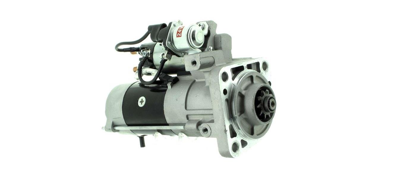 24V MARŞ MOTORU MITSUBISHI TİPİ 10 DİŞ 5.0 KW CATERPILLAR-VOLVO İŞ MAKİNESİ