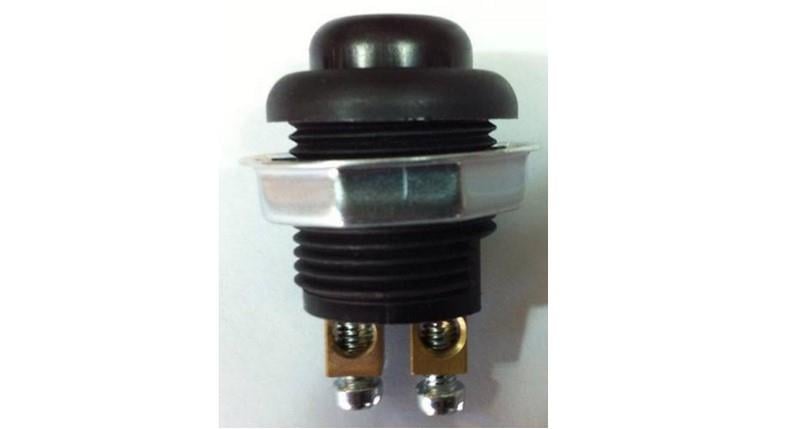 MERIT BUTON (VİDALI) (22 MM) SİYAH