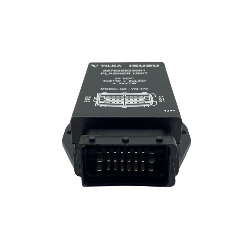YILKA 24V FLAŞÖR 24 UÇLU (4 x 21W + 2 x LED + 2 x 21W) ISUZU