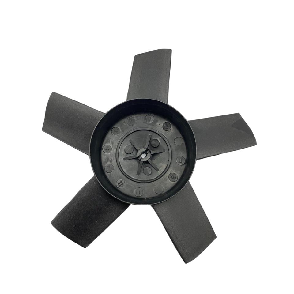 FAN-KLİMA-HAVALANDIRMA PERVANESİ 5 KANAT (ÇAP:220 BOY:55 MİL ÇAPI:8 MM)