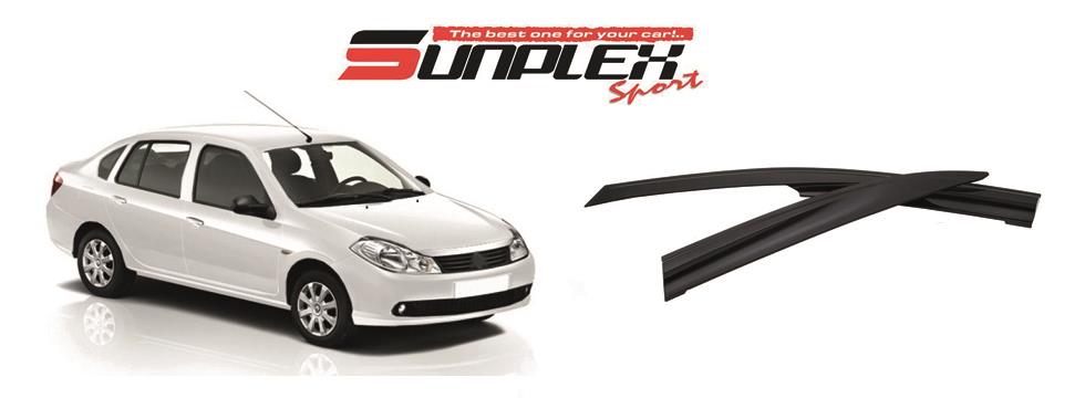 SUNPLEX CAM RÜZGARLIĞI MUGEN RENAULT SYMBOL 2008-2012 (4 AD)