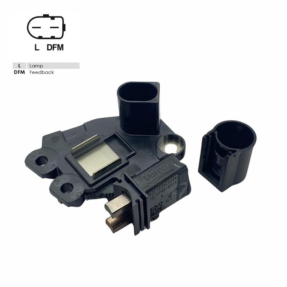 VALEO 12V KÖMÜRLÜ KONJEKTÖR SOKETLİ (L-DFM) MERCEDES-AUDI-SEAT-SKODA-VW