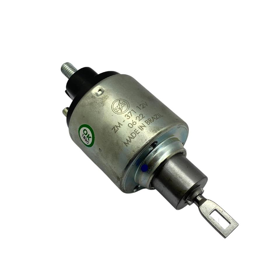 ZM 12V MARŞ OTOMATİĞİ BOSCH TİPİ İNCE GÖVDE M6 SAĞ (24 MM) (UZUN PİSTON)