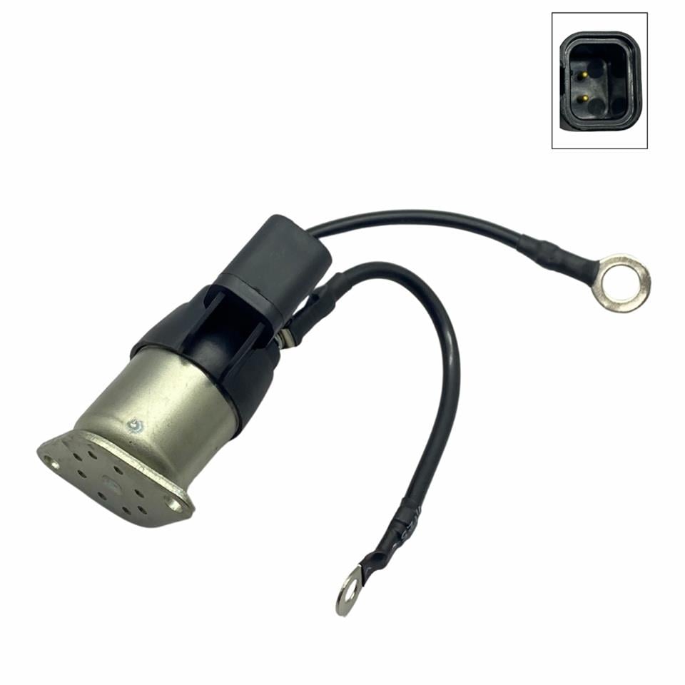 24V MARŞ YARDIMCI ARA OTOMATİK KABLOLU (DÜZ KULAK) (2 FİŞ SOKETLİ) 