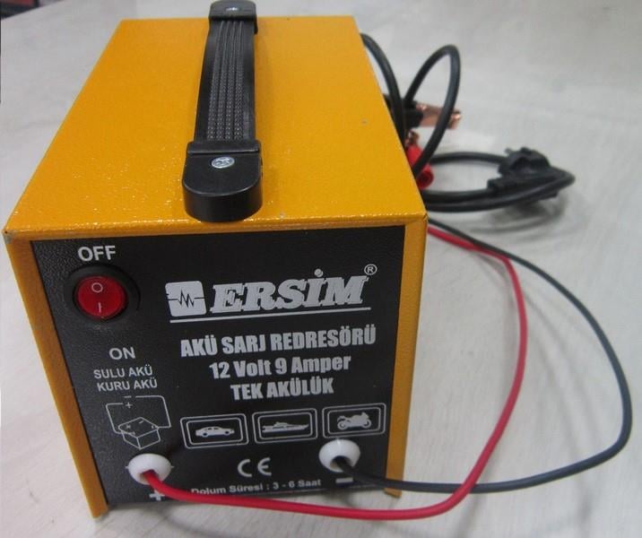 12V ŞARJ REDRESÖRÜ 9 A (AKÜ ŞARJ CİHAZI) (200*180*165 MM)