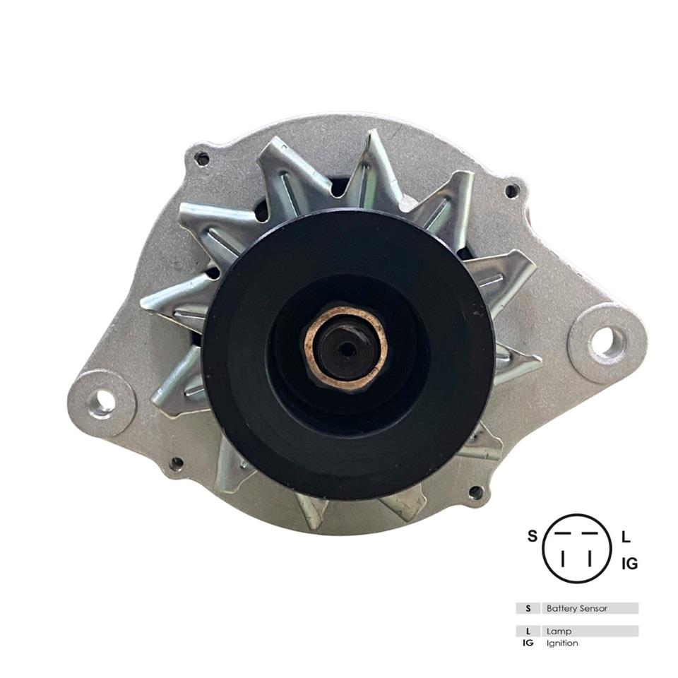 24V ALTERNATÖR DİNAMO 45 A (3 FİŞ) (S-L-IG) ISUZU CHAMPION OTOBÜS