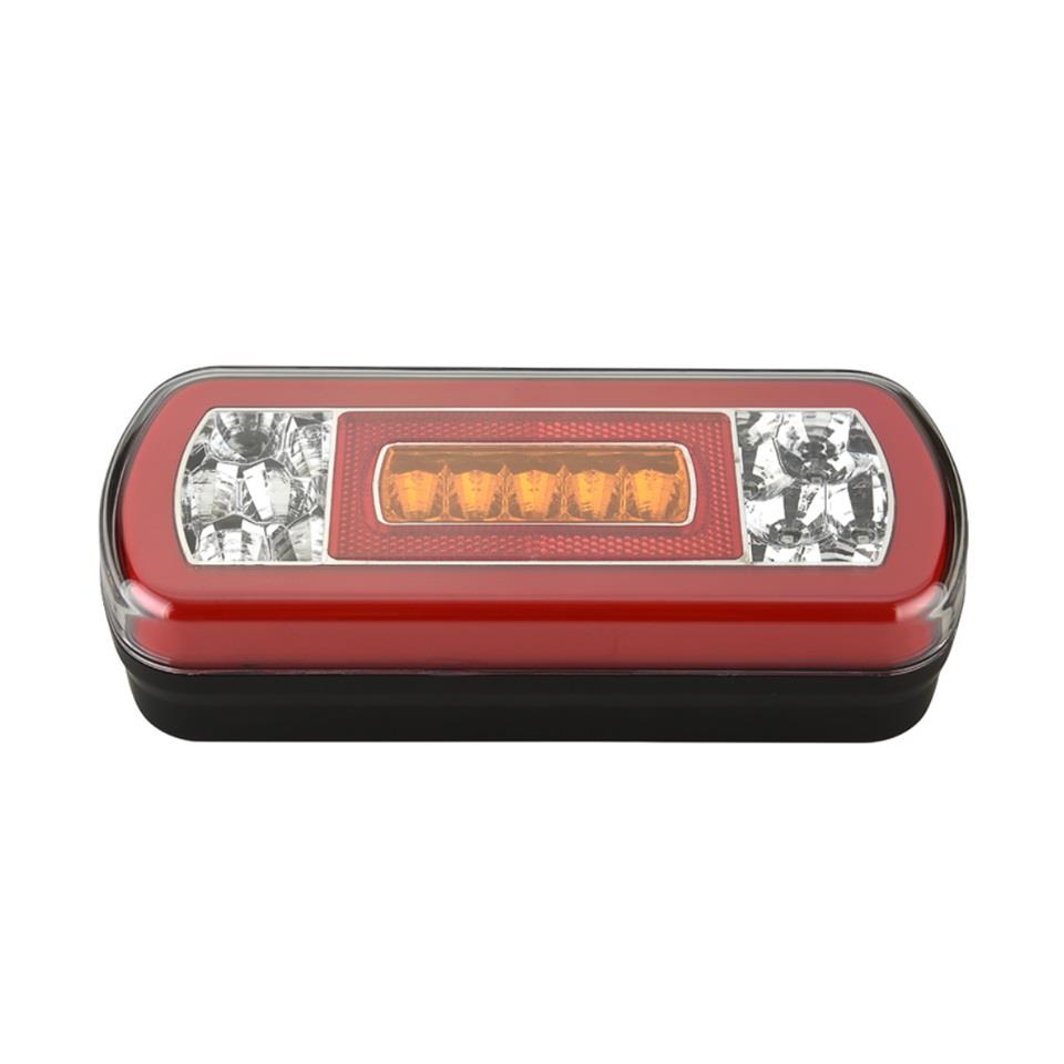 12V STOP LAMBASI (NEON LEDLİ) (4 FONKSİYONLU) (KABLOLU) (220*100*50 MM) E9