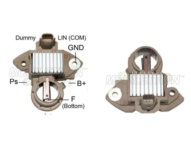 12V KÖMÜRLÜ KONJEKTÖR MITSUBISHI TİPİ (2 FİŞ DİK SOKETLİ) (D-LIN) MERCEDES-NISSAN-RENAULT