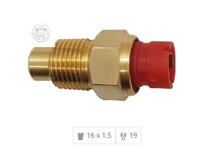 HARARET MÜŞÜRÜ (TEK FİŞ) (M16 X 1.5 KONİK) (KIRMIZI)