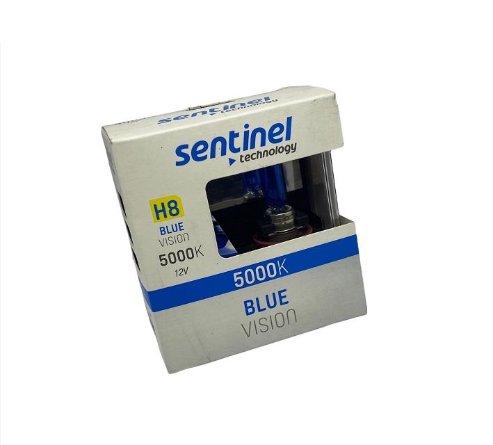 SENTINEL 12V H8 AMPUL 100W BEYAZ IŞIK DIAMOND VISION 5000K (2 AD)