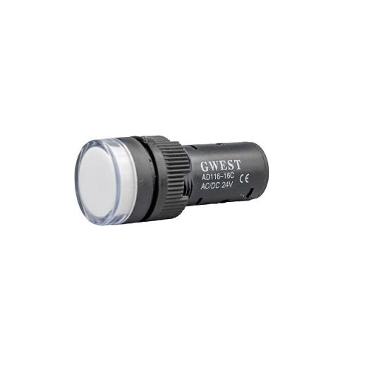 24V GÖZ LAMBASI LEDLİ UNIVERSAL BEYAZ (19 MM)