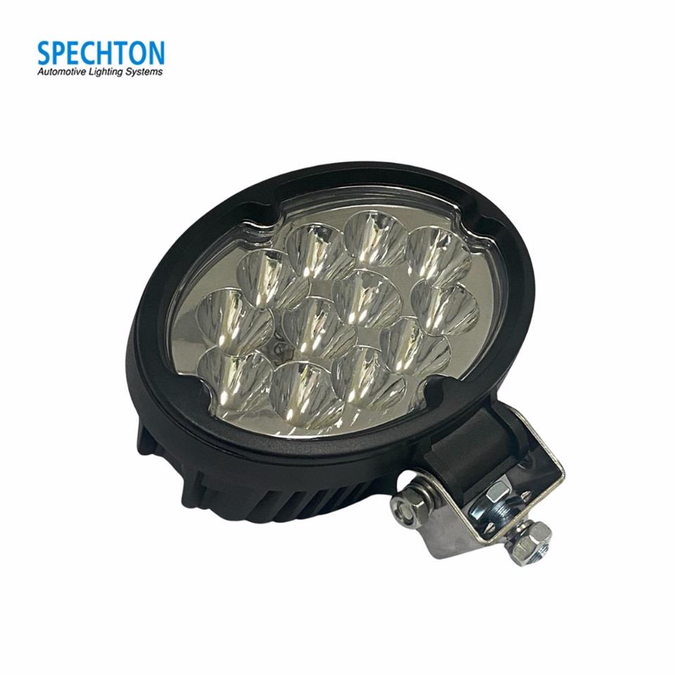 9V-30V ÇALIŞMA LAMBASI (OFF-ROAD) LEDLİ OVAL (12 X 3W) (178*122 MM)