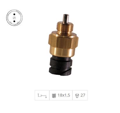 VİTES EMNİYET MÜŞÜRÜ (2 FİŞ SOKETLİ) (M18*1.5) (KAPALI DEVRE) (SARI GÖVDE)