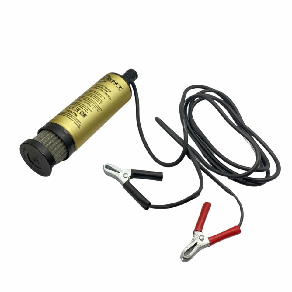 12V SIVI AKTARMA POMPASI (30 LT/DK) (SÜZGEÇLİ) (ÇIKIŞ 19 MM) (205*50 MM)