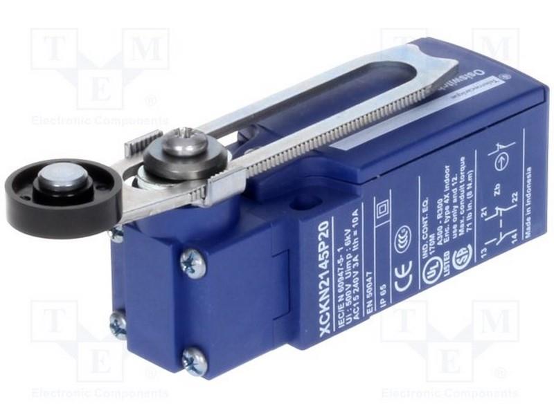 LİMİT SWITCH (SINIR ŞALTERİ) (DÖNER KOL 17 MM PLASTİK MAKARALI) AYARLANABİLİR DAMPER
