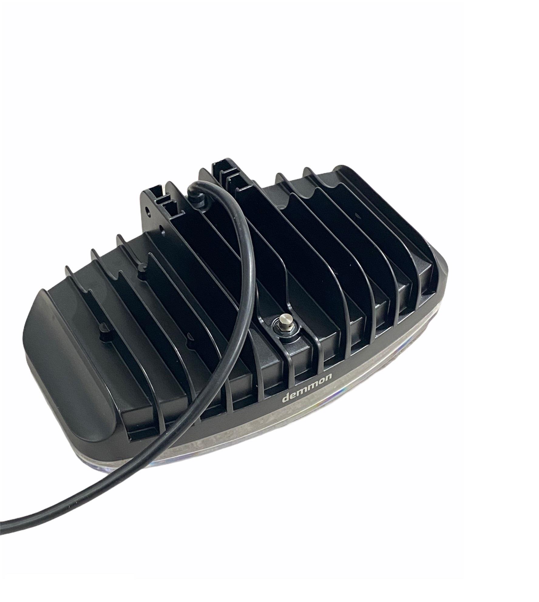 DEMMON 10V-30V GÜNDÜZ SÜRÜŞ LAMBASI (14+10 LEDLİ) (50W+8W) (245*139*91 MM) SARI