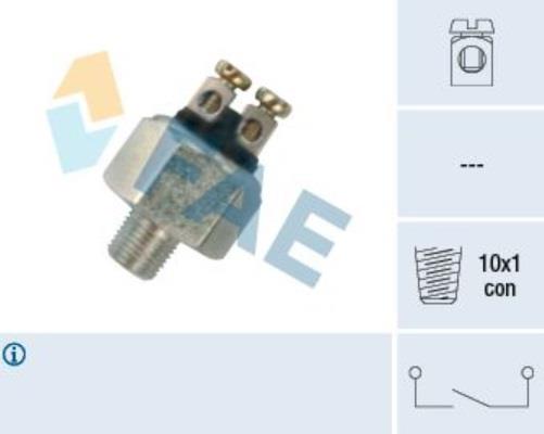 FAE HİDROLİKLİ FREN MÜŞÜRÜ (2.00-5.00 BAR) (M10X1) (KONİK İNCE DİŞ)