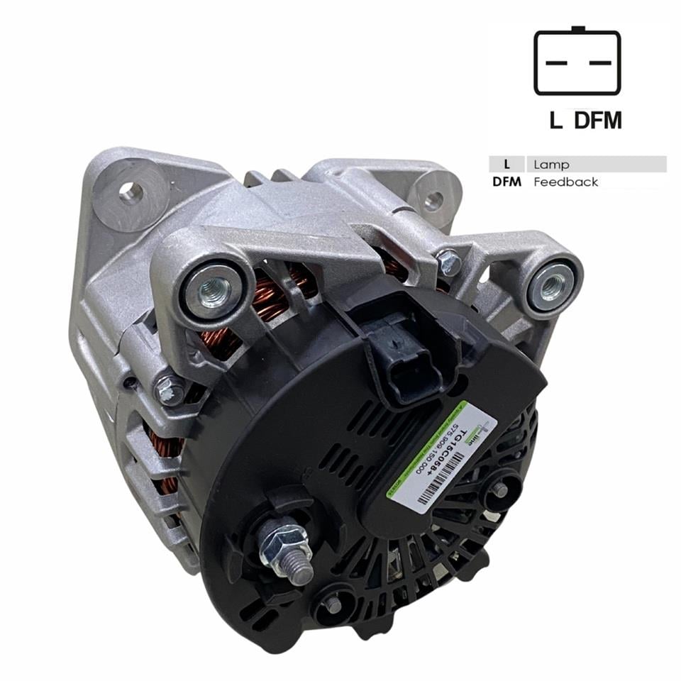 12V ALTERNATÖR DİNAMO VALEO TİPİ 150 A (L-DFM) OPEL MOVANO/VIVARO-RENAULT LAGUNA/TRAFIC 2.0 CDTI