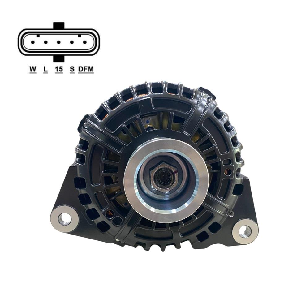 PRESTOLITE 24V ALTERNATÖR DİNAMO 120 A (SOKETLİ 5 FİŞ) (W-L-15-S-DFM)