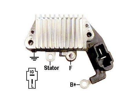 12V ALTERNATÖR KONJEKTÖR NIPPON DENSO TİPİ (2 FİŞ) (L-IG)