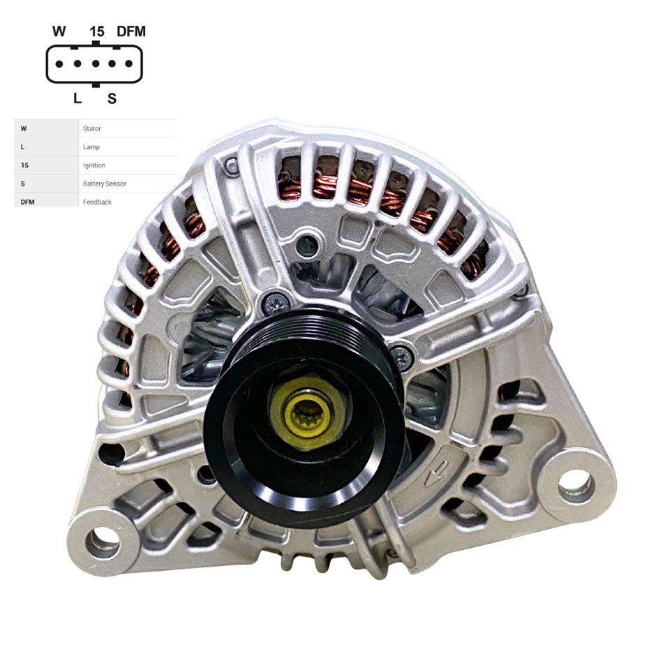 SEG 24V ALTERNATÖR DİNAMO 70 A (SOKETLİ 5 FİŞ) (W-L-15-S-DFM) IVECO EURO CARGO