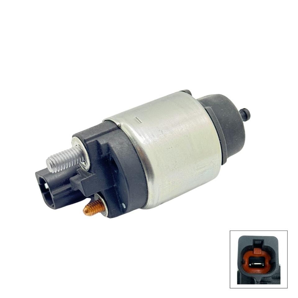 DELCO 12V MARŞ OTOMATİĞİ (GÖVDE 46 MM) (2 DELİK SOKETLİ) KÜÇÜK TİP HYUNDAI KOREA