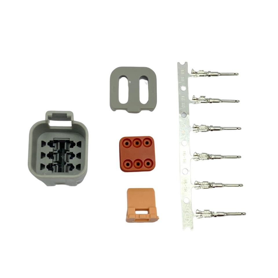 DEUTSCH SOKET (6 FİŞ KABLOSUZ) İŞ MAKİNESİ