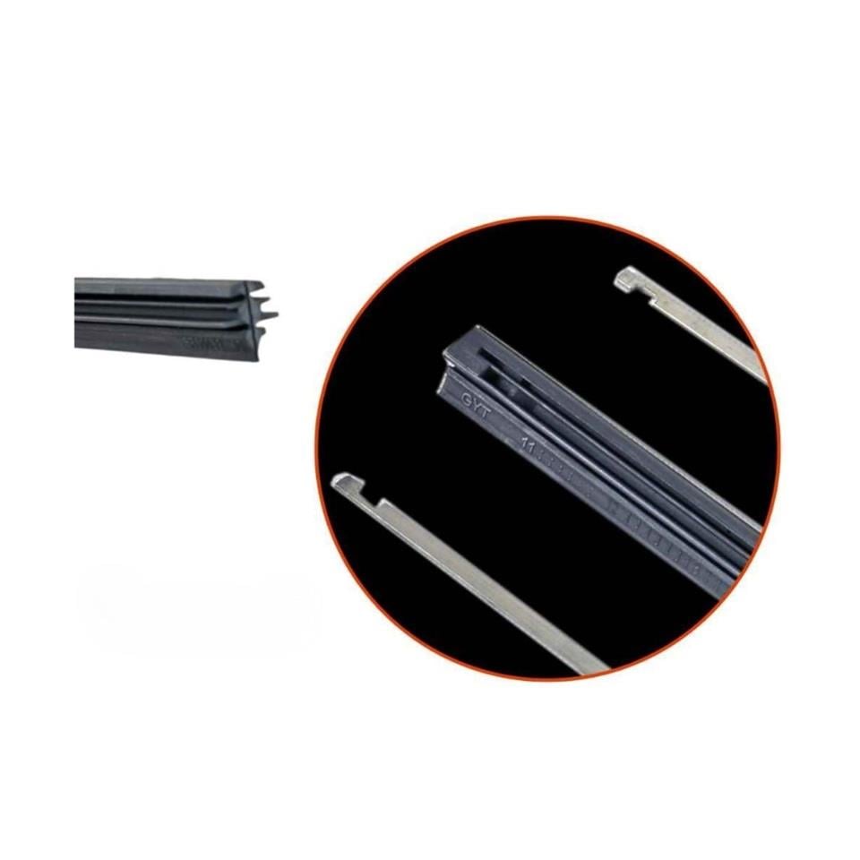 SİLECEK LASTİĞİ 550 MM (İNCE TİP) (SIRT 6 MM) (TELLİ) (2 AD)