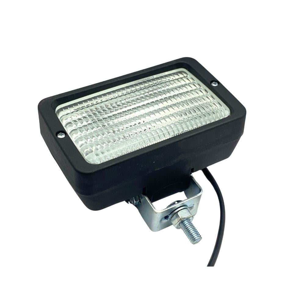ÇALIŞMA LAMBASI-FARI PLS (DİKDÖRTGEN BUZLU CAM) (H3 AMPULSÜZ) (152*90 MM) FORKLİFT-İŞ MAKİNASI SAĞ