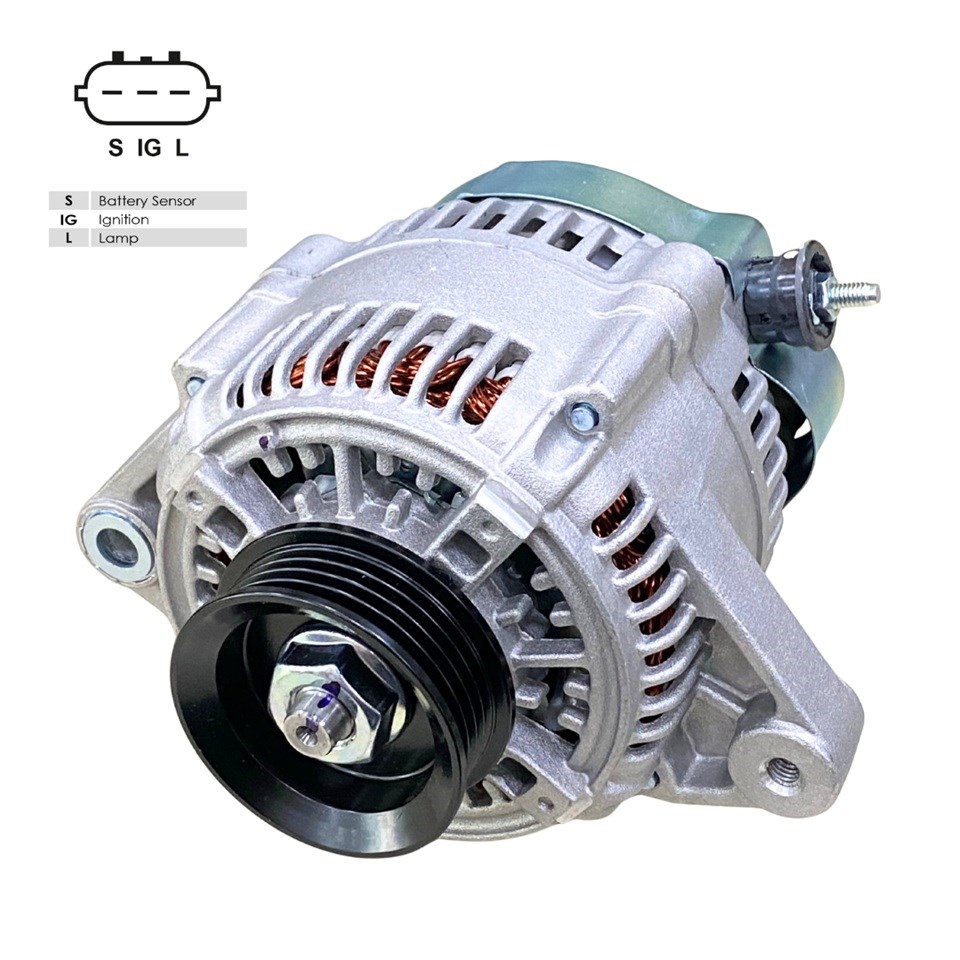 12V ALTERNATÖR DİNAMO 70 A (3 FİŞ OVAL SOKET) (S-IG-L) TOYOTA COROLLA 1.3/1.6 1992-1999
