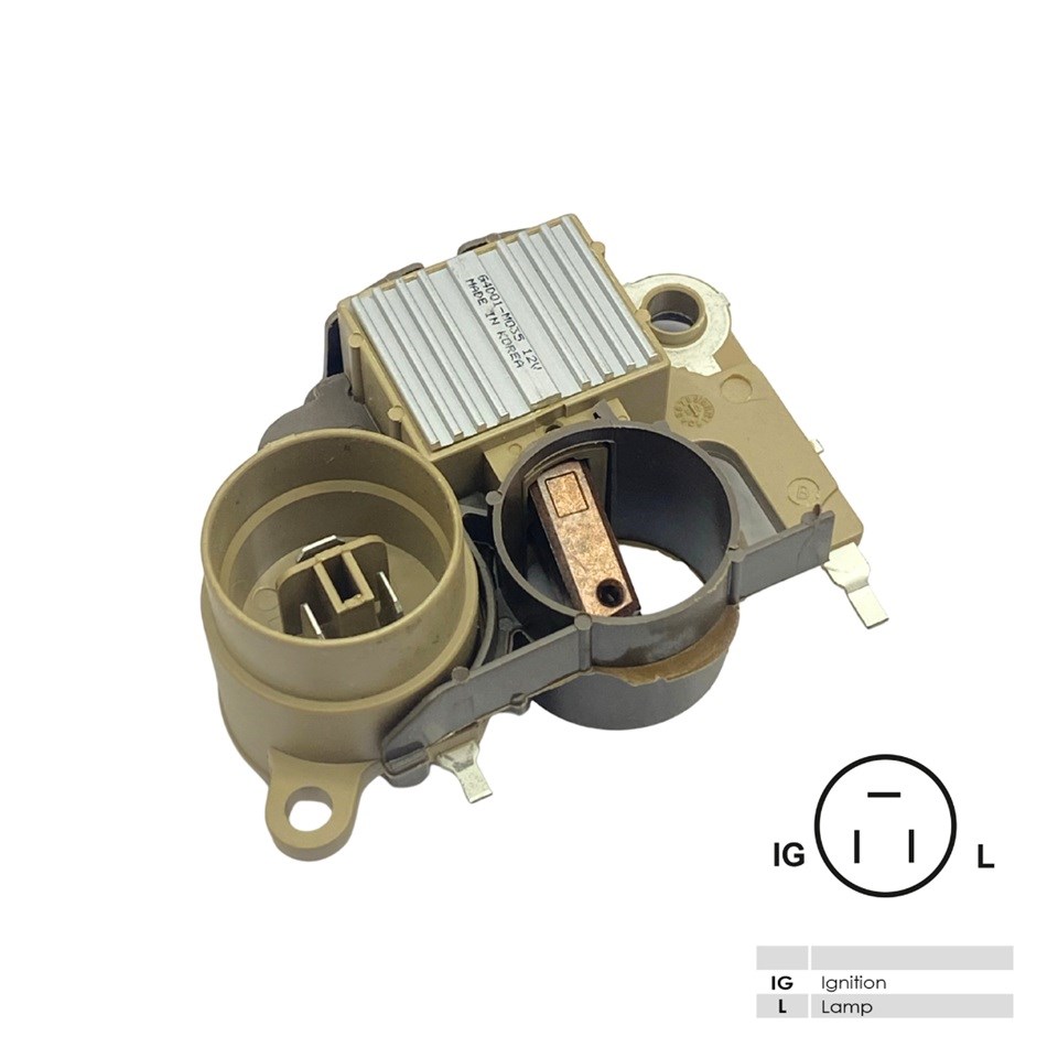12V KÖMÜRLÜ KONJEKTÖR MITSUBISHI TİPİ (3 FİŞ) (D-IG-L) CHEVROLET-HONDA-SUBARU-SUZUKI