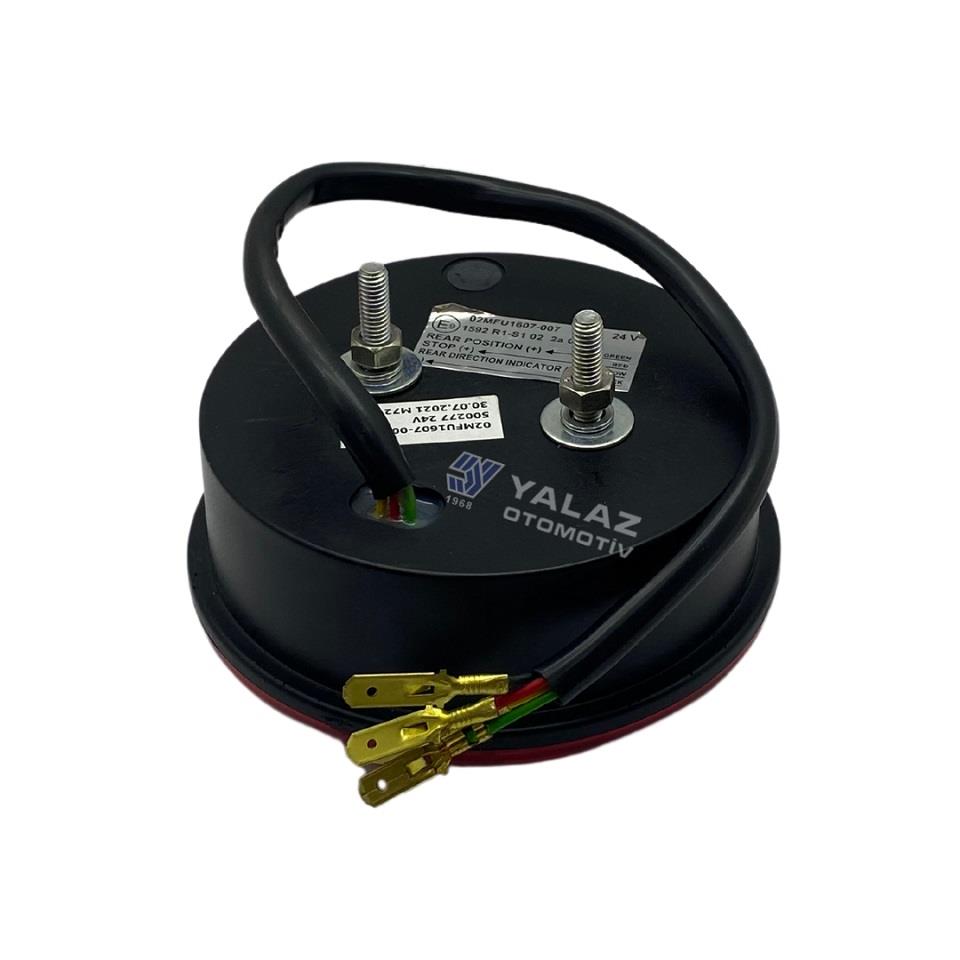 FARPLAS 24V PARK-SİNYAL-STOP LAMBASI LEDLİ (YUVARLAK) GÜLERYÜZ COBRA-MITSUBISHI-OTOKAR-TEMSA (122 MM