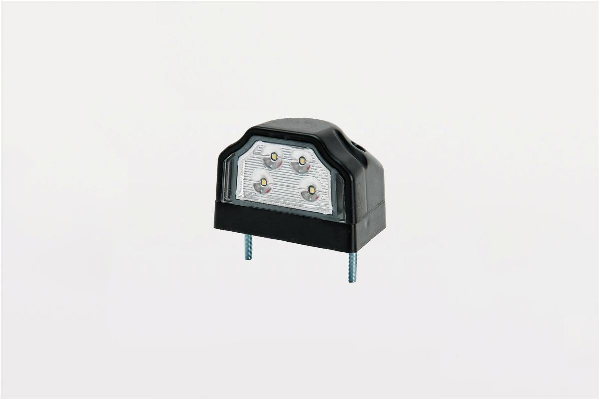 FRISTOM 12V-24V PLAKA LAMBASI 4 LEDLİ (SİYAH) E9