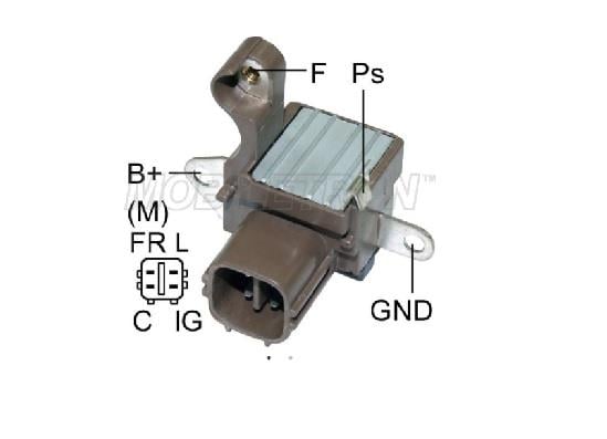 12V ALTERNATÖR KONJEKTÖR DENSO TİPİ (4 FİŞ DİK SOKETLİ) (C-M-L-IG) HONDA