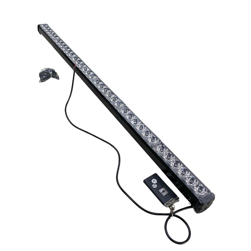 FEDERAL SIGNAL 12V LED BAR OFF-ROAD FONKSİYONLU KUMANDALI (KIRMIZI-MAVİ) (85.5 CM)