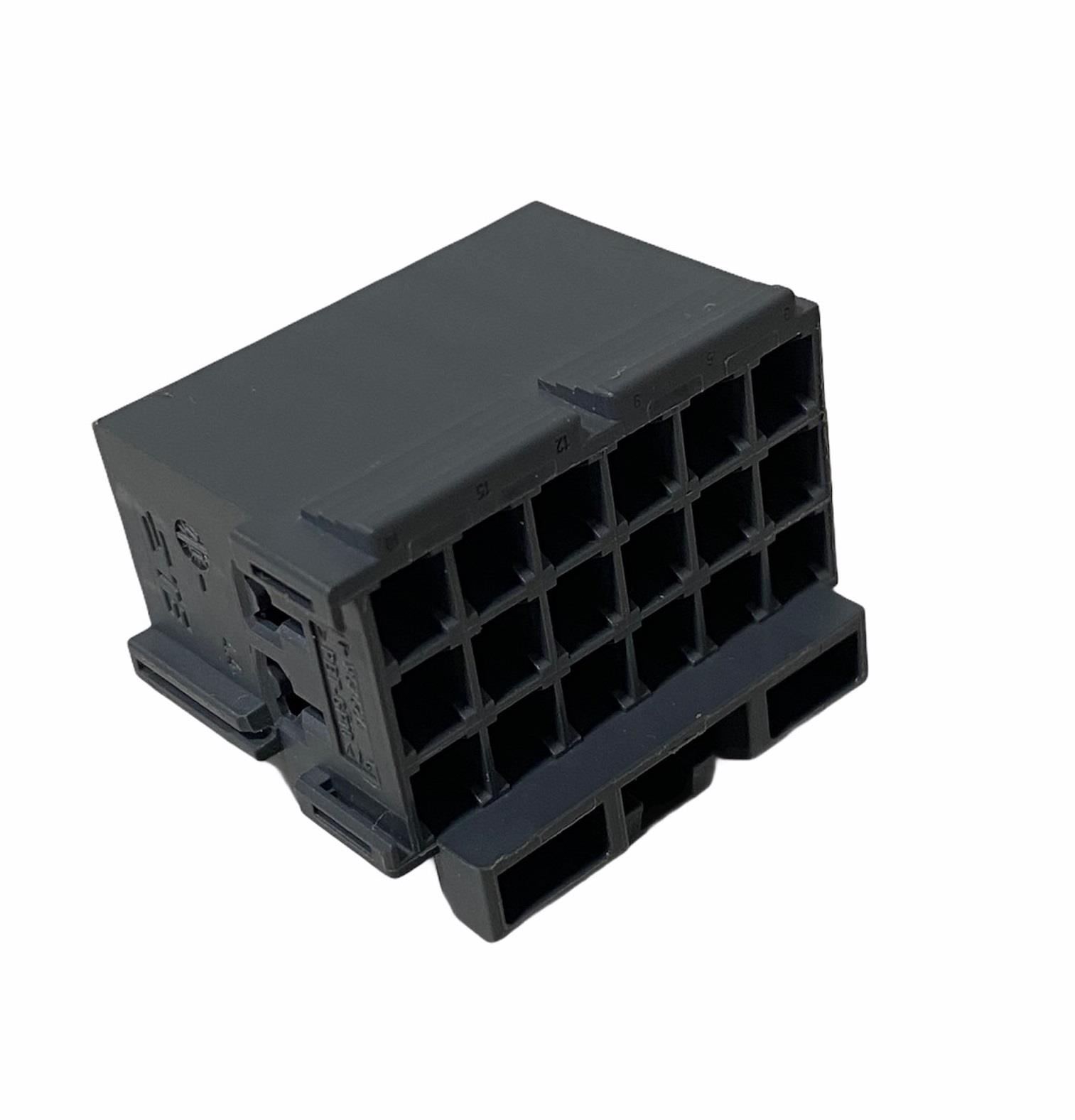 JPT 18Lİ KONNEKTOR (SOKET) (GRİ) ERKEK