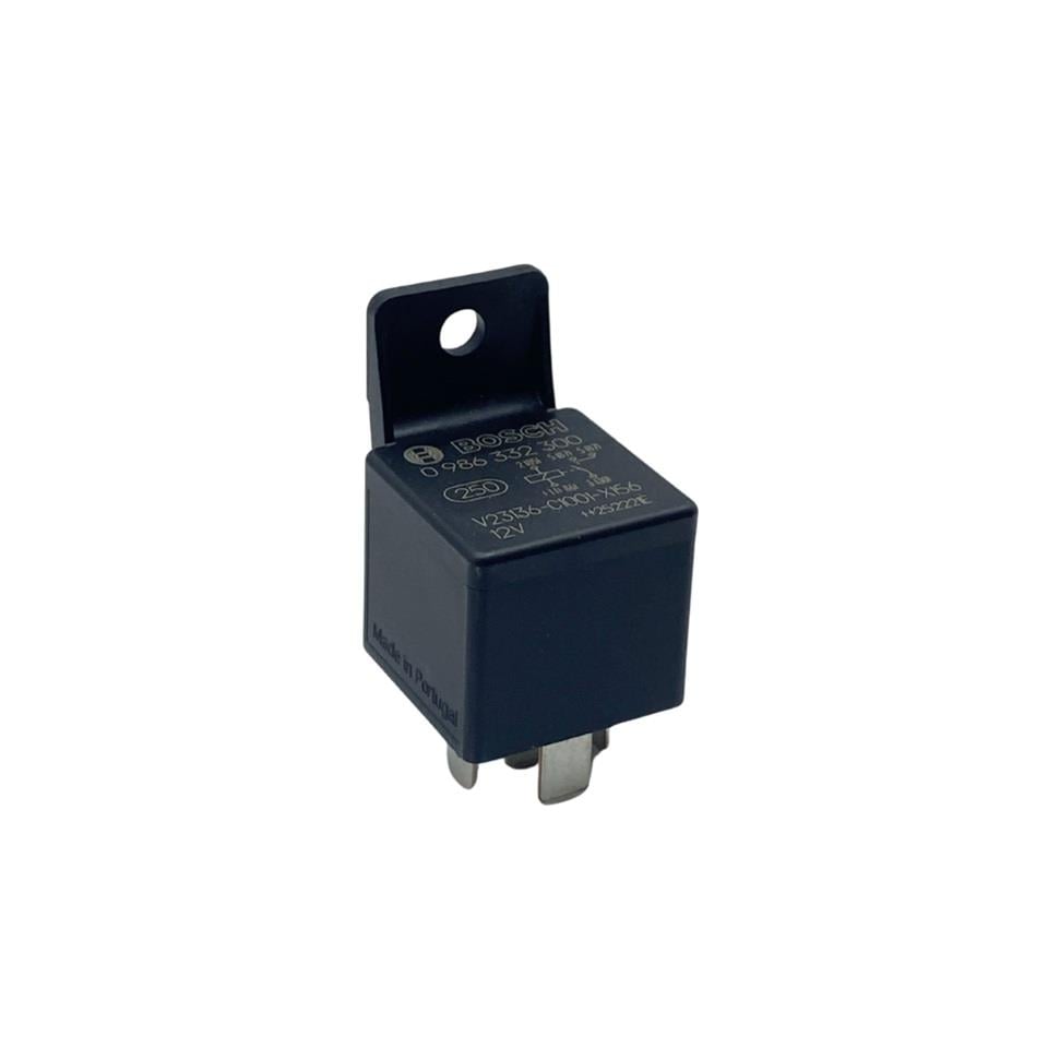 BOSCH 12V RÖLE 5 UÇLU 30 A (TEK PLATİN) (1-2-3-5-5) PORTUGAL