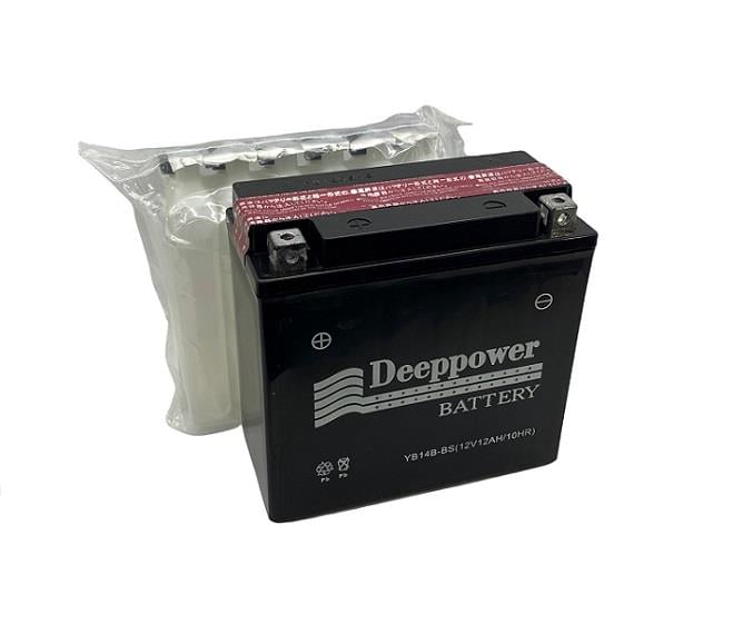 DEEPPOWER 12V 12 AH MOTOSİKLET AKÜSÜ ( 152*70*145) (YB14B-BS)